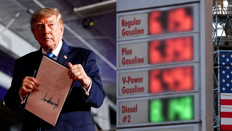 Trump’tan dizel hamlesi: Kırmızı yakıtta vergi yükü gevşetildi
