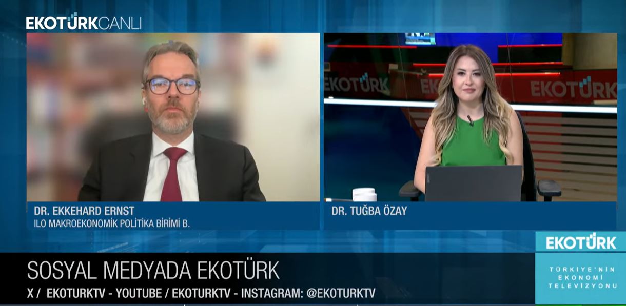 ILO Makroekonomik Politika Başkanı Ernst: Türkiye’de yapay zekanın iş gücüne etkisi sınırlı olacaktır