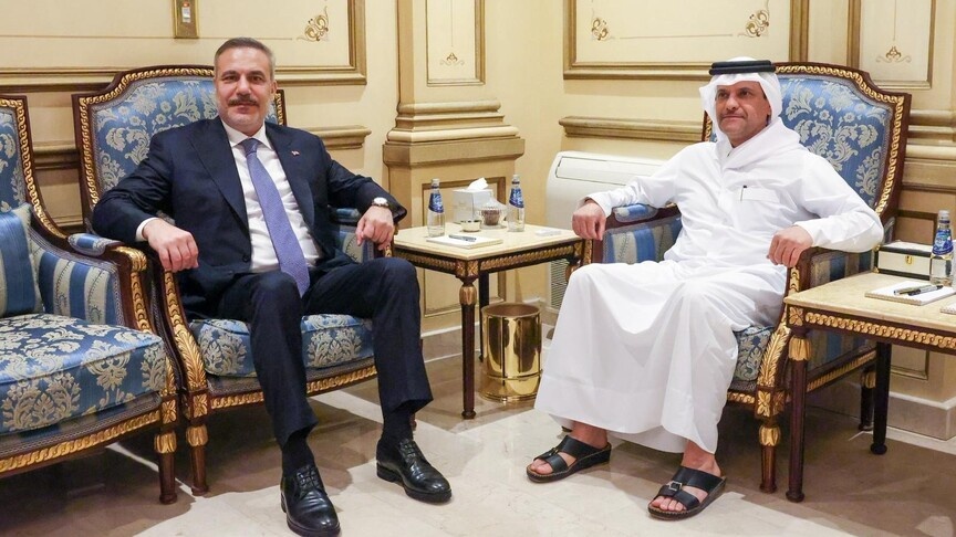 Dışişleri Bakanı Hakan Fidan Doha’da Katarlı Bakan Al Sani ile görüştü