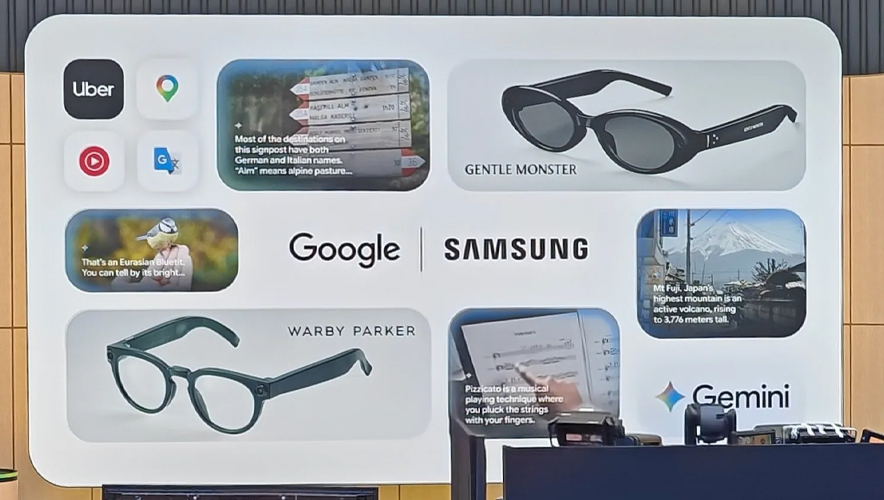 Samsung ve Google yapay zeka destekli akıllı gözlü